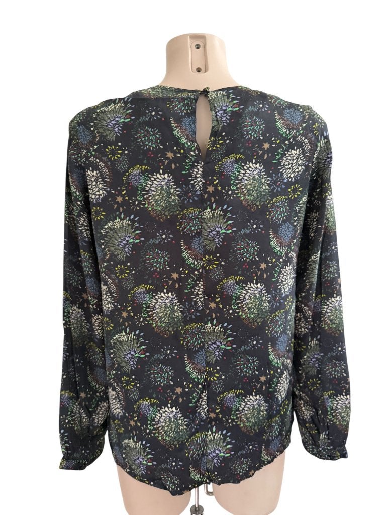 Pom Amsterdam blouse S, Kleding | Dames, Blouses en Tunieken, Maat 38/40 (M), Zwart, Ophalen of Verzenden, Zo goed als nieuw