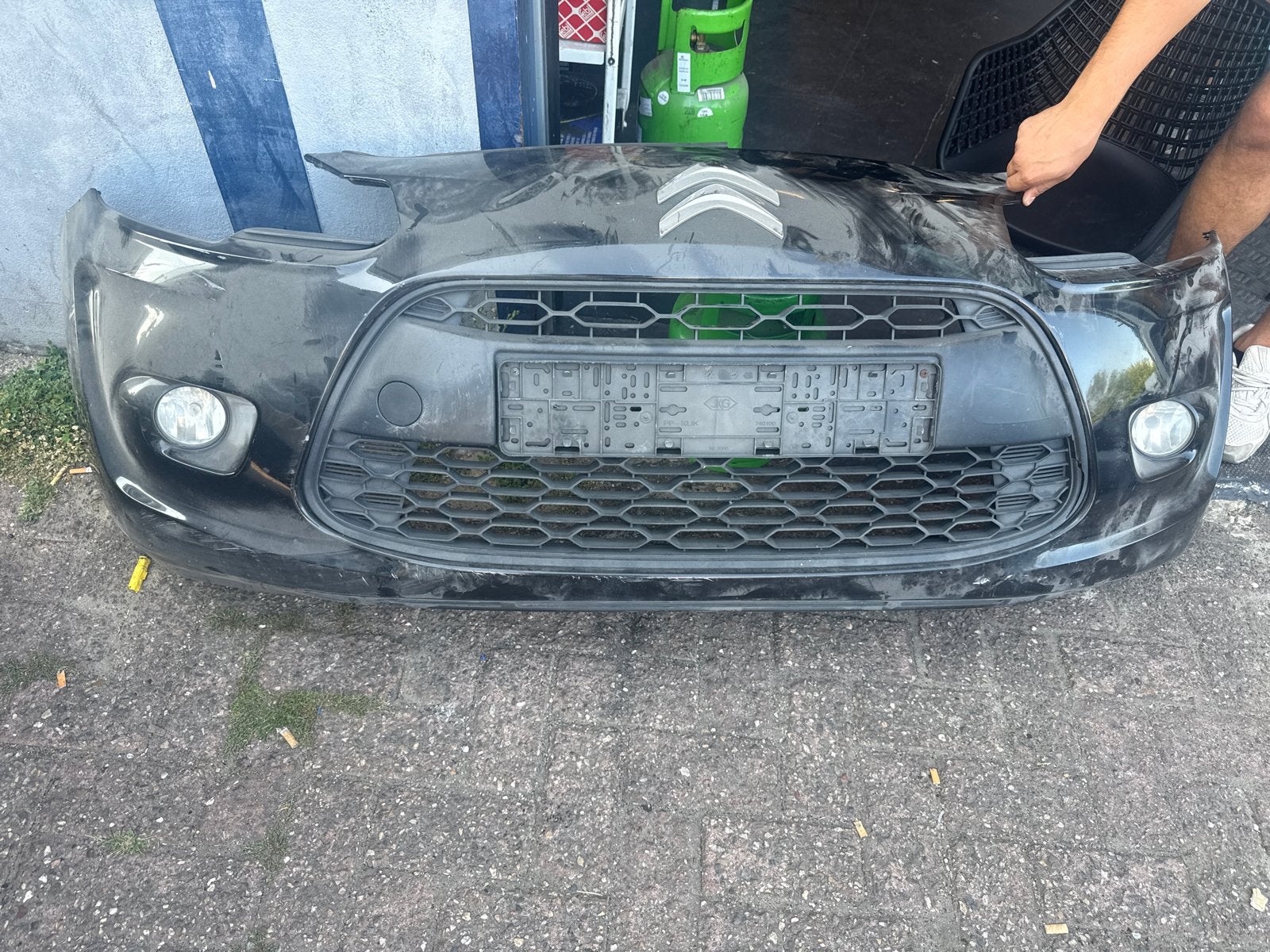 Bumper Citroën C3 (2009-2016) Voor - Gebruikt, Auto-onderdelen, Gebruikt, Citroën, Voor, Ophalen of Verzenden