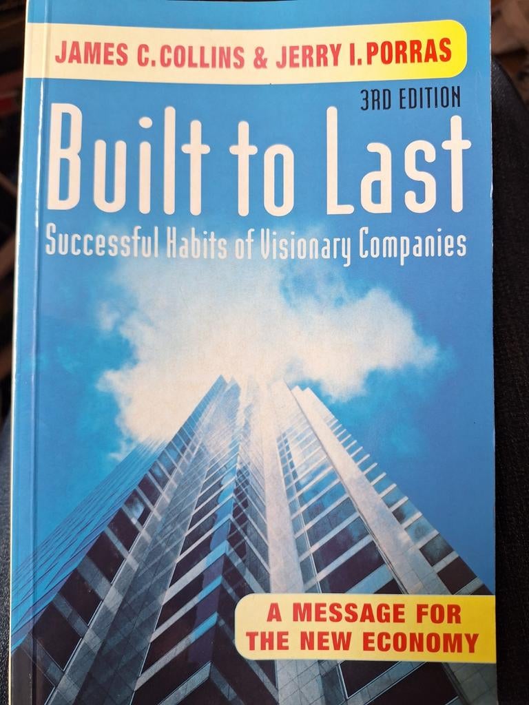 Built to Last - Jim Collins & Jerry I. Porras, Ophalen of Verzenden, Zo goed als nieuw, Management