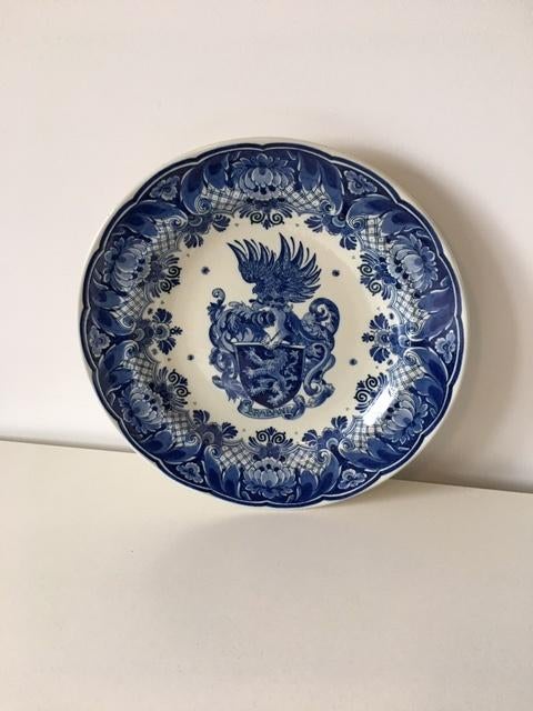 delfts blauw bord, Ophalen