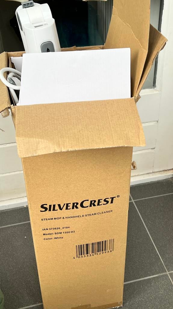 Stoomreiniger silvercrest, Ophalen, Zo goed als nieuw, Stoomreiniger