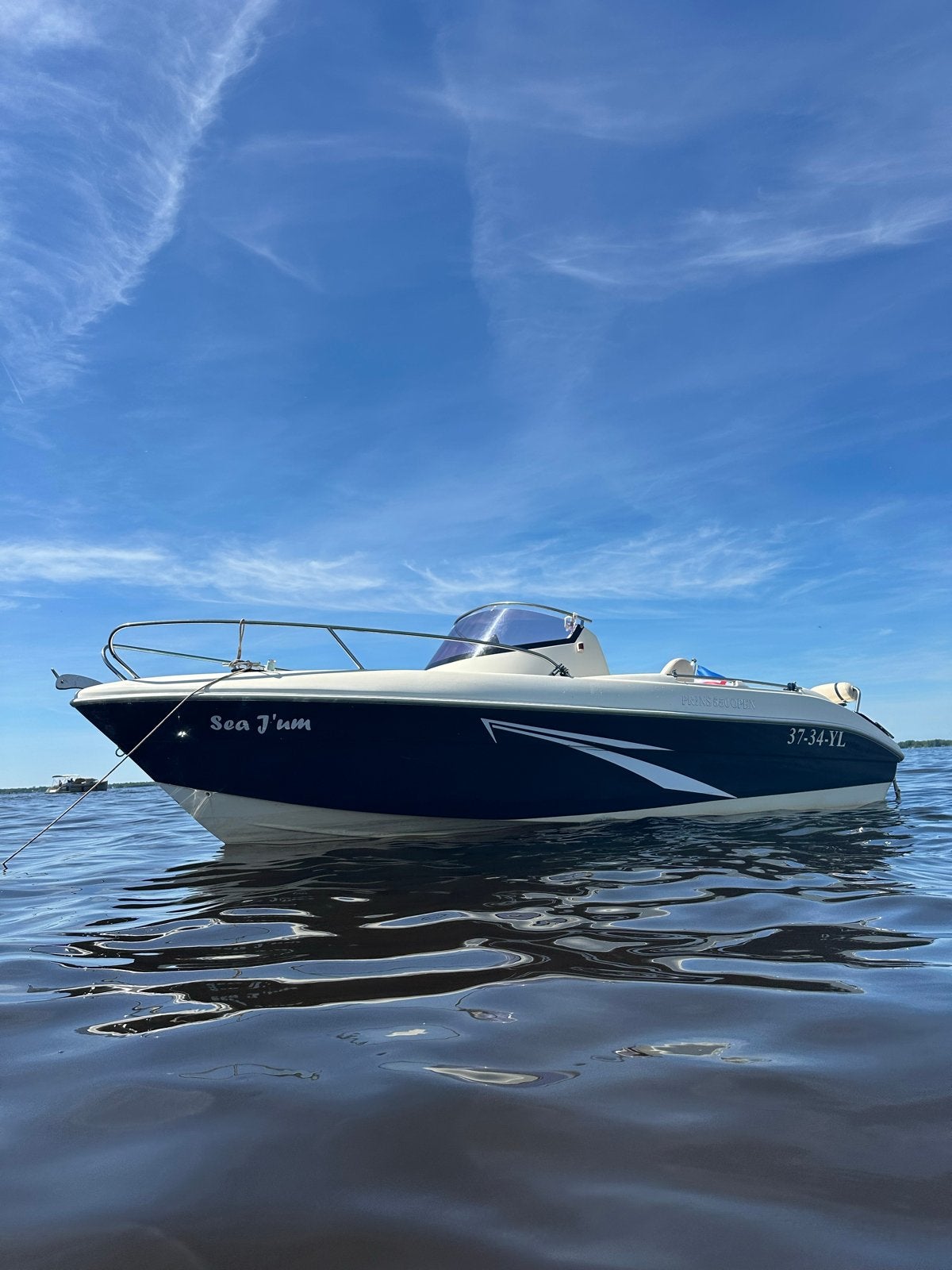 Prins 550 Open Consoleboot met Yamaha 80pk buitenboordmotor, Overige merken, Gebruikt, Buitenboordmotor, 6 m