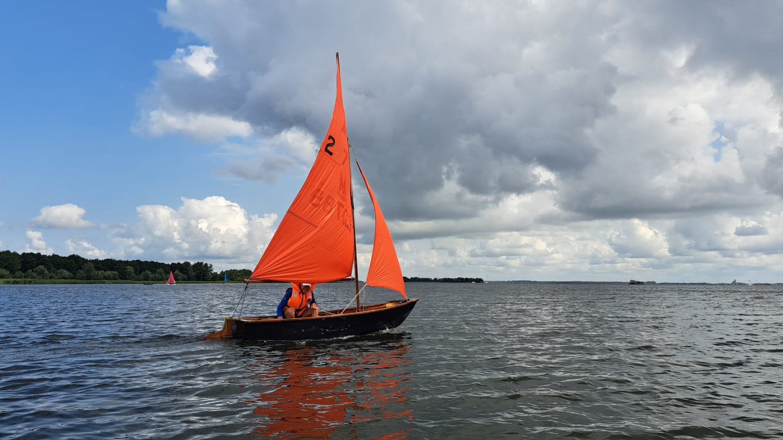 Mirror zeilboot 1963 hout, Watersport en Boten, Ophalen, Gebruikt, Minder dan 3 meter, Minder dan 15 m²