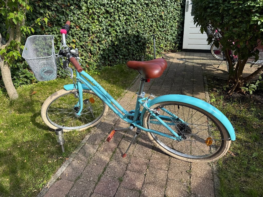 B'TWIN Elops 500, 24-inch children's city bike, Ophalen, Zo goed als nieuw, B'Twin, Terugtraprem