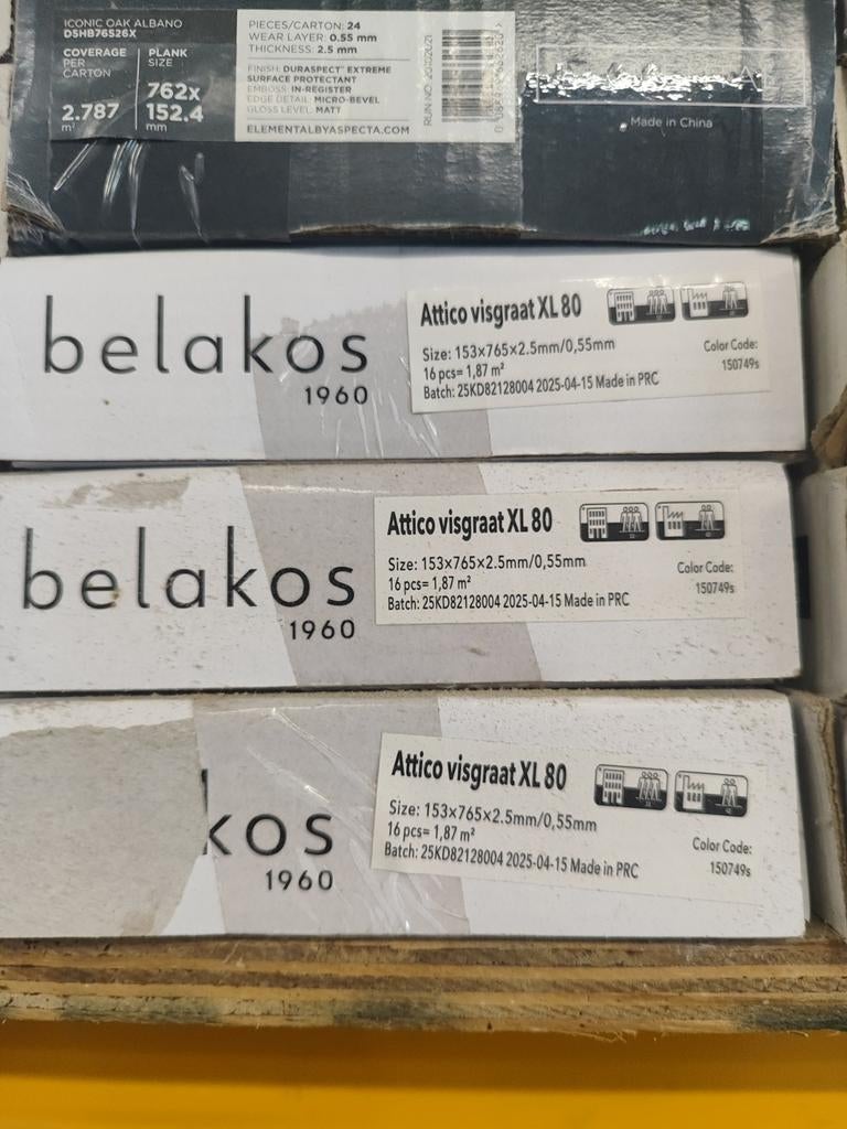 Belakos attico xl80 5.61m2, Ophalen, Nieuw, Minder dan 10 m², Overige typen