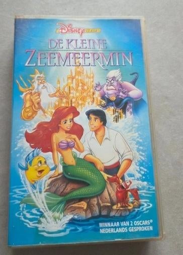 Disney de kleine zeemermin videoband, Gebruikt, Alle leeftijden, Overige typen, Overige soorten