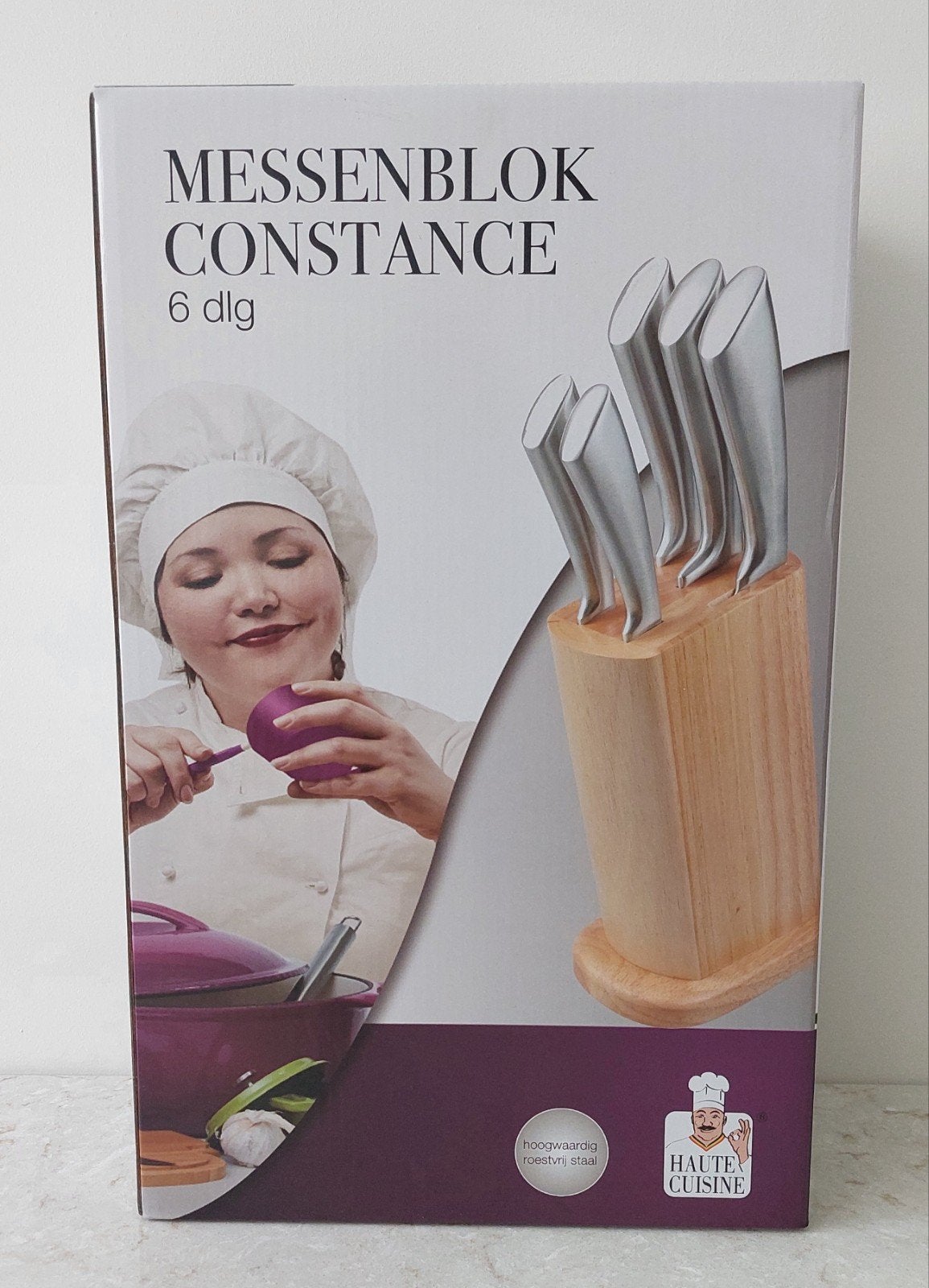 Messenblok Constance 6-delig - Gloednieuw in doos!, Overige typen, Ophalen of Verzenden, Nieuw, Overige merken