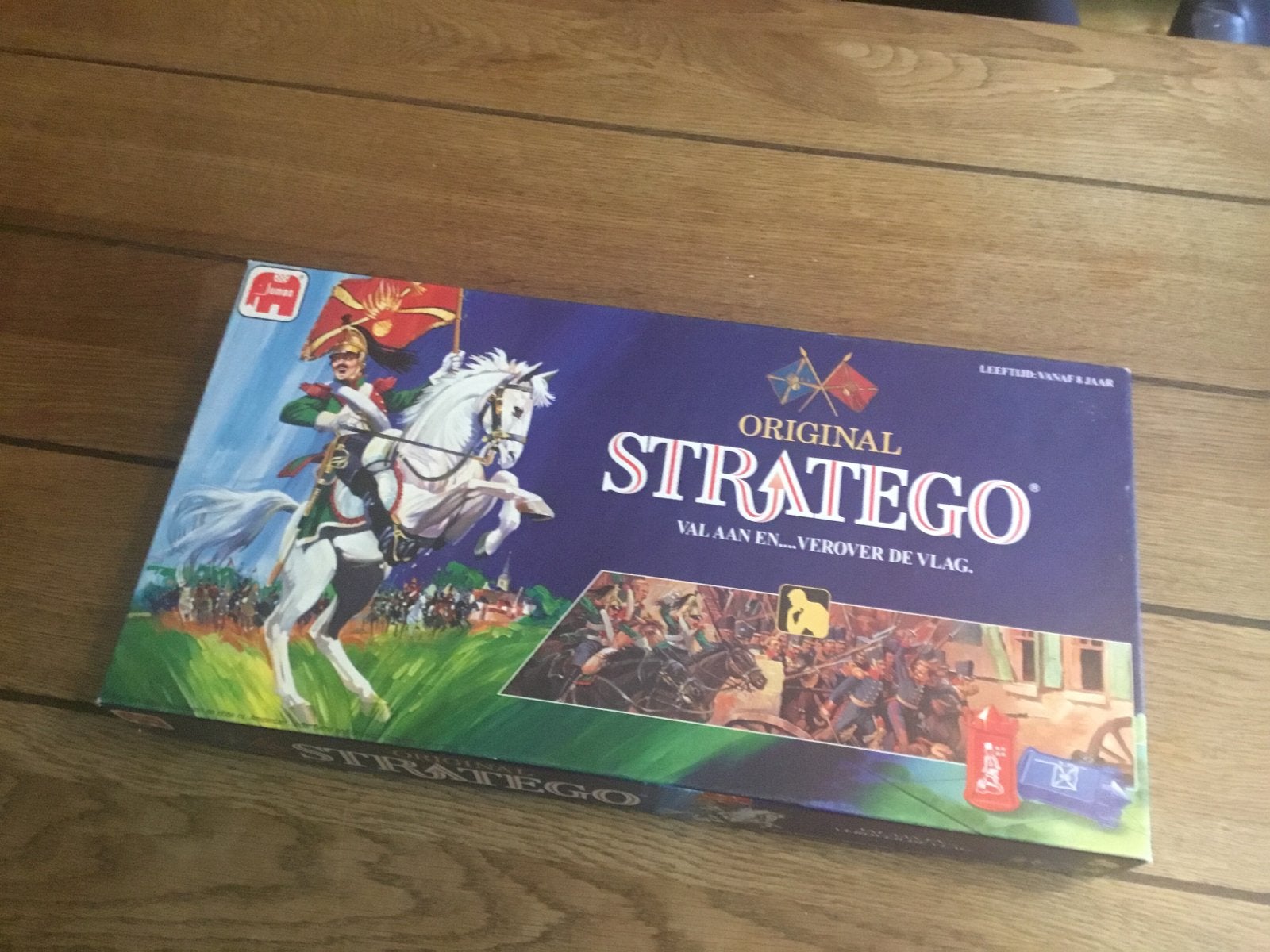 Stratego Bordspel spel vintage ronde torens, Een of twee spelers, Ophalen of Verzenden, Gebruikt