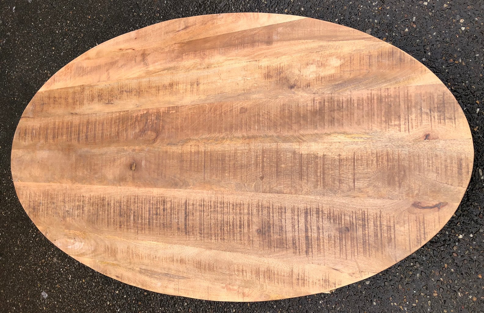 Tafelbladen 160x90cm (mango hout), Huis en Inrichting, Tafelonderdelen, Ophalen, Nieuw, 50 tot 100 cm, Ovaal