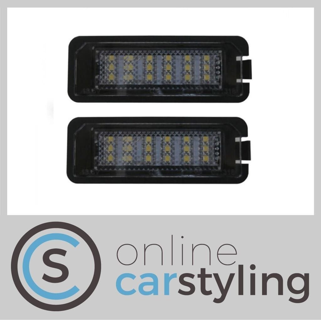 LED Kentekenverlichting VW Phaeton / Polo 9N / Scirocco, -, Volkswagen, -, Nieuw