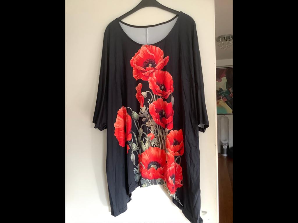 Prachtige nieuw tuniek blouse  , 50/52, Overige kleuren, Verzenden, Maat 46/48 (XL) of groter, Nieuw