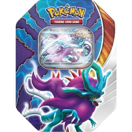 Pokémon Paradox Clash EX Tin Iron Leaves (Groen), Ophalen of Verzenden, Nieuw, Boosterbox, Foil