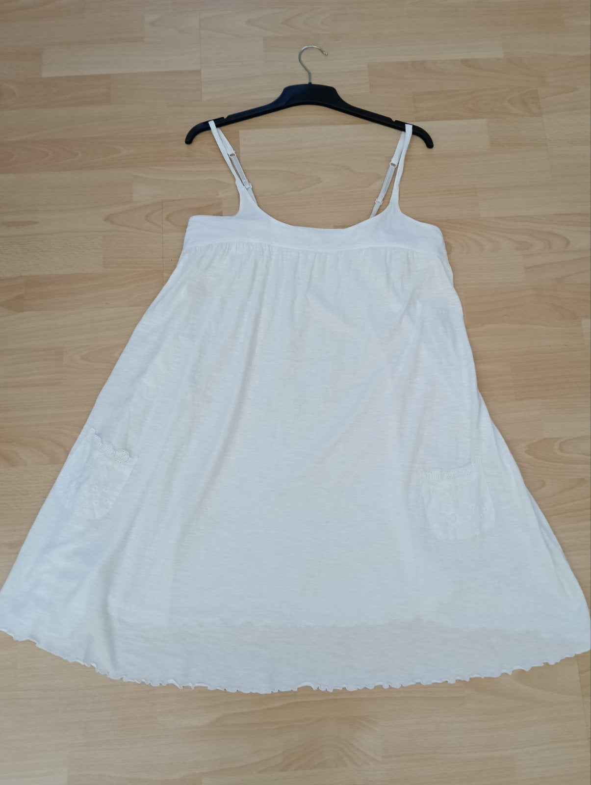 luchtig zomerjurkje, Kleding | Dames, Wit, Maat 42/44 (L), Ophalen of Verzenden, Zo goed als nieuw