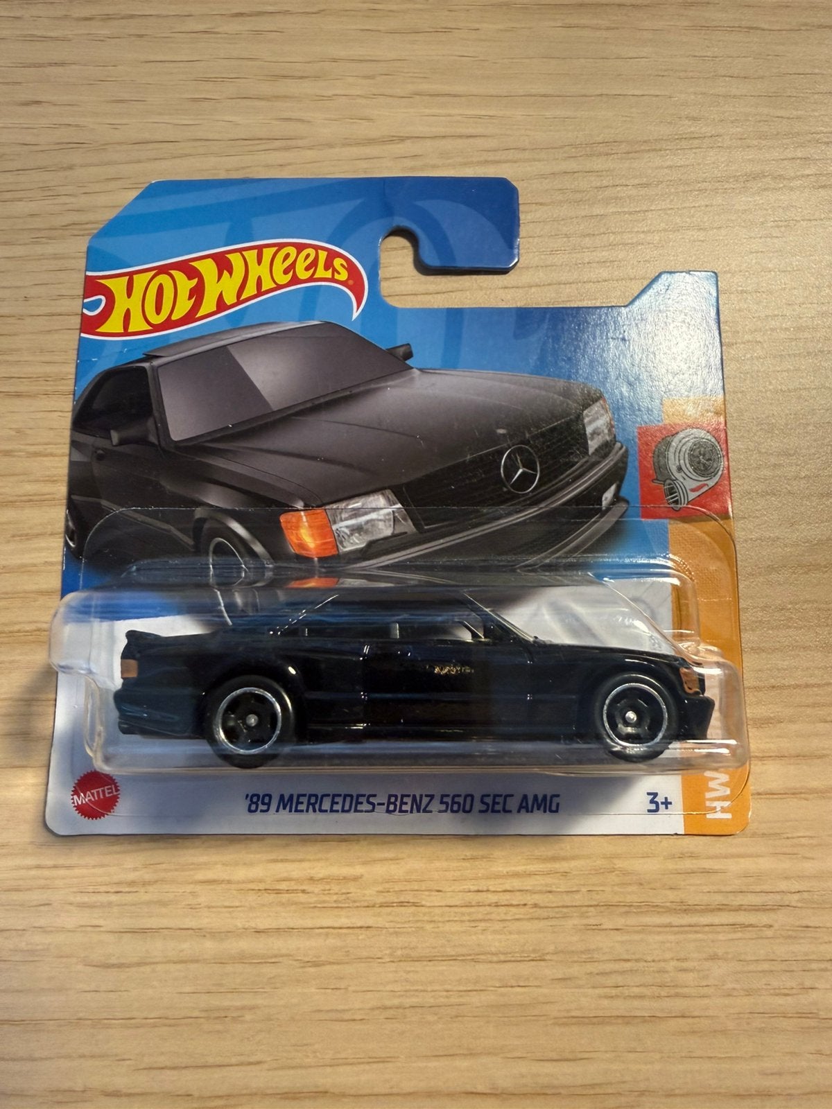 Hot Wheels, Mercedes Benz 560 SEC AMG, Hotwheels, Ophalen of Verzenden, Zo goed als nieuw, Auto