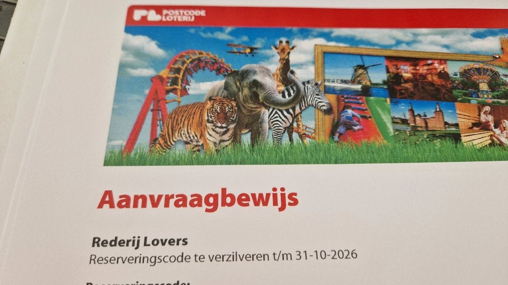 Rondvaart Amsterdam Rederij Lovers 4 kaarten ophalen, Drie personen of meer, Cadeaubon, Overige typen