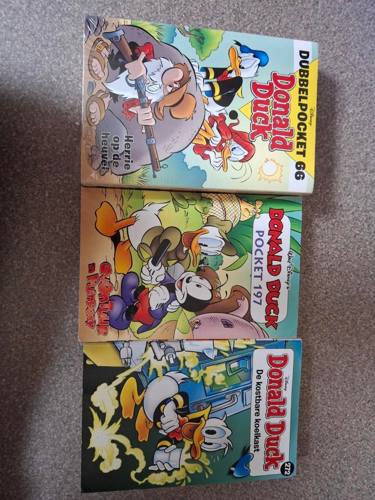 Donald Duck Pockets -  Pocket 197, 272, Meerdere stripboeken, Ophalen of Verzenden, Gelezen, Walt Disney