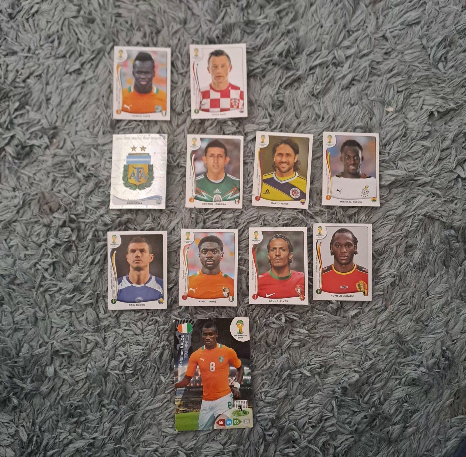 WK2014 Panini, Ophalen of Verzenden, Zo goed als nieuw, Buitenlandse clubs, Poster, Plaatje of Sticker