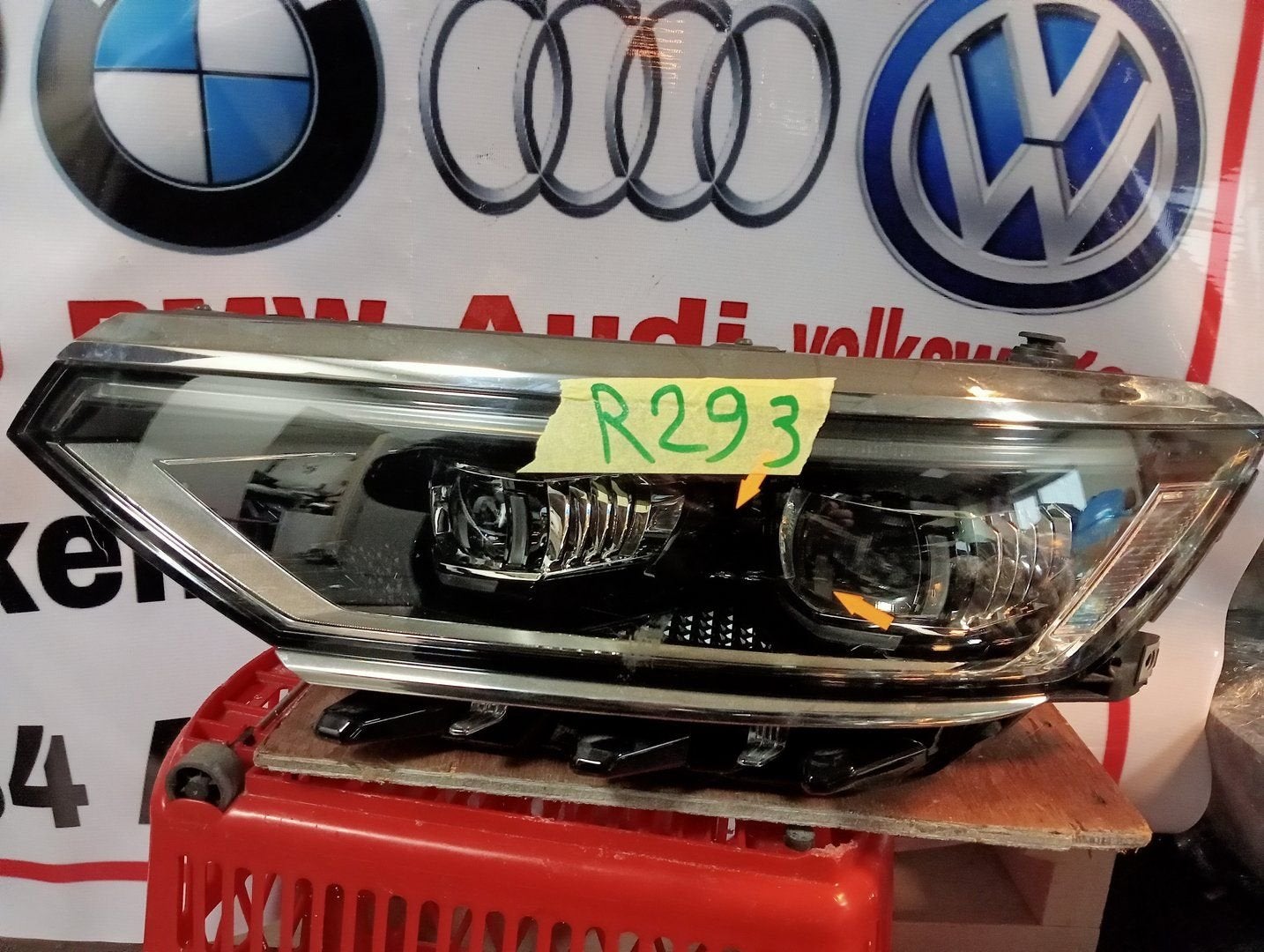 VW PASSAT 3G B8 FACELIFT VOL LED KOPLAMP LINKS 3G1941081P ka, Gebruikt, -, Volkswagen, -