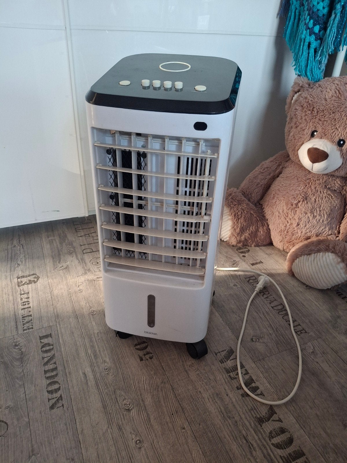 Mobiele Aircooler met Ventilator en Bevochtiger, Ophalen, Minder dan 60 m³, Ventileren, 3 snelheden of meer