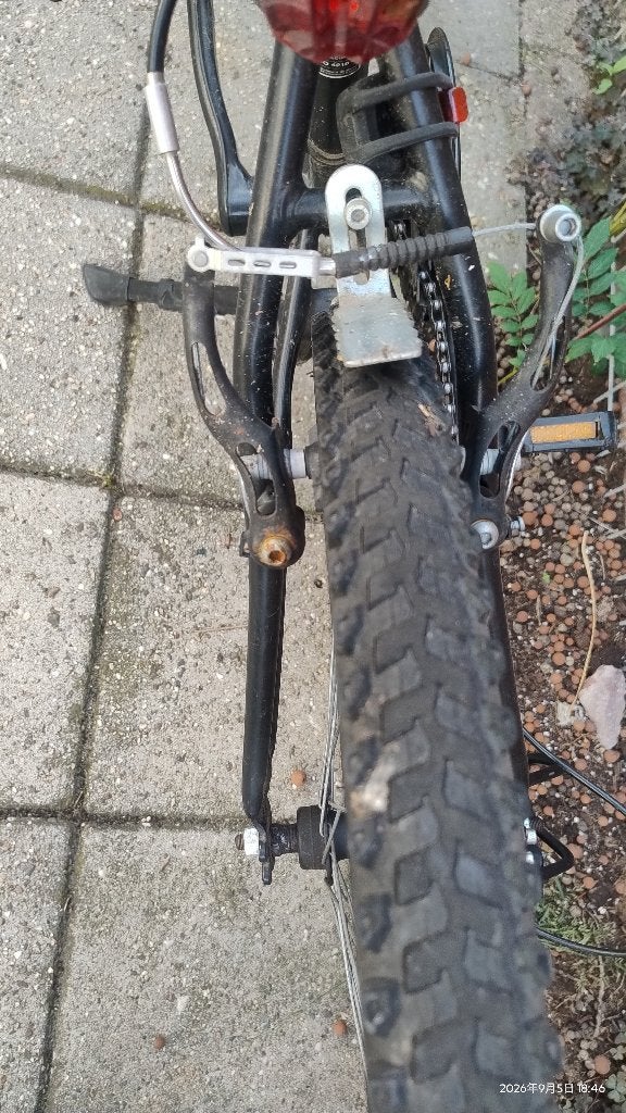 24 inch jongensfiets - opknapbeurt nodig, Ophalen, Versnellingen, B'Twin, Schijfrem