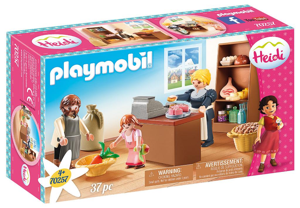PLAYMOBIL 70257 Heidi Buurtwinkel van de Kellers 37dlg, Ophalen of Verzenden, Nieuw