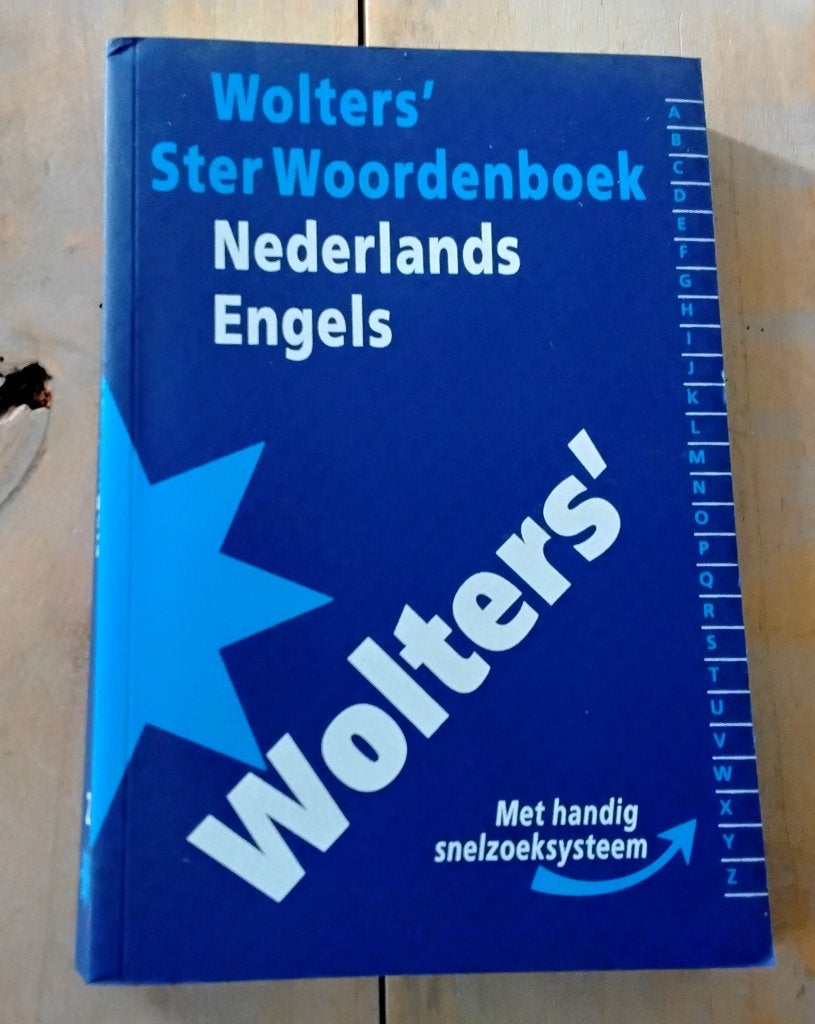 Wolters' Ster Woordenboek Nederlands-Engels - scholieren - m, Boeken, Ophalen of Verzenden, Zo goed als nieuw, Koenen of Wolters