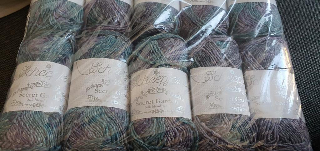Scheepjes Secret Garden Zijde Blend Garen, Ophalen of Verzenden, Nieuw, Breien of Haken, Wol of Garen