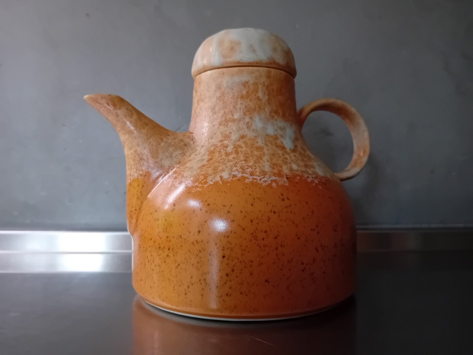 Hkliving  70's  koffiepot nieuw, Huis en Inrichting, Keramiek, Overige typen, Nieuw, Ophalen of Verzenden