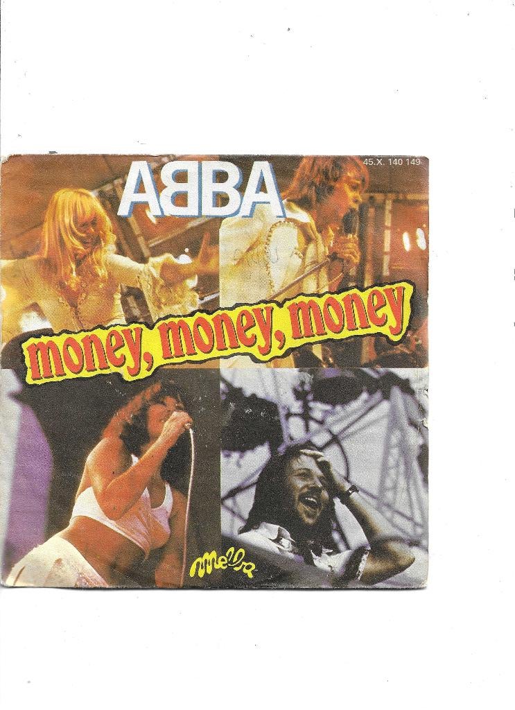 Single Abba - Money money Money, Gebruikt, Ophalen of Verzenden, Pop, Maxi-single