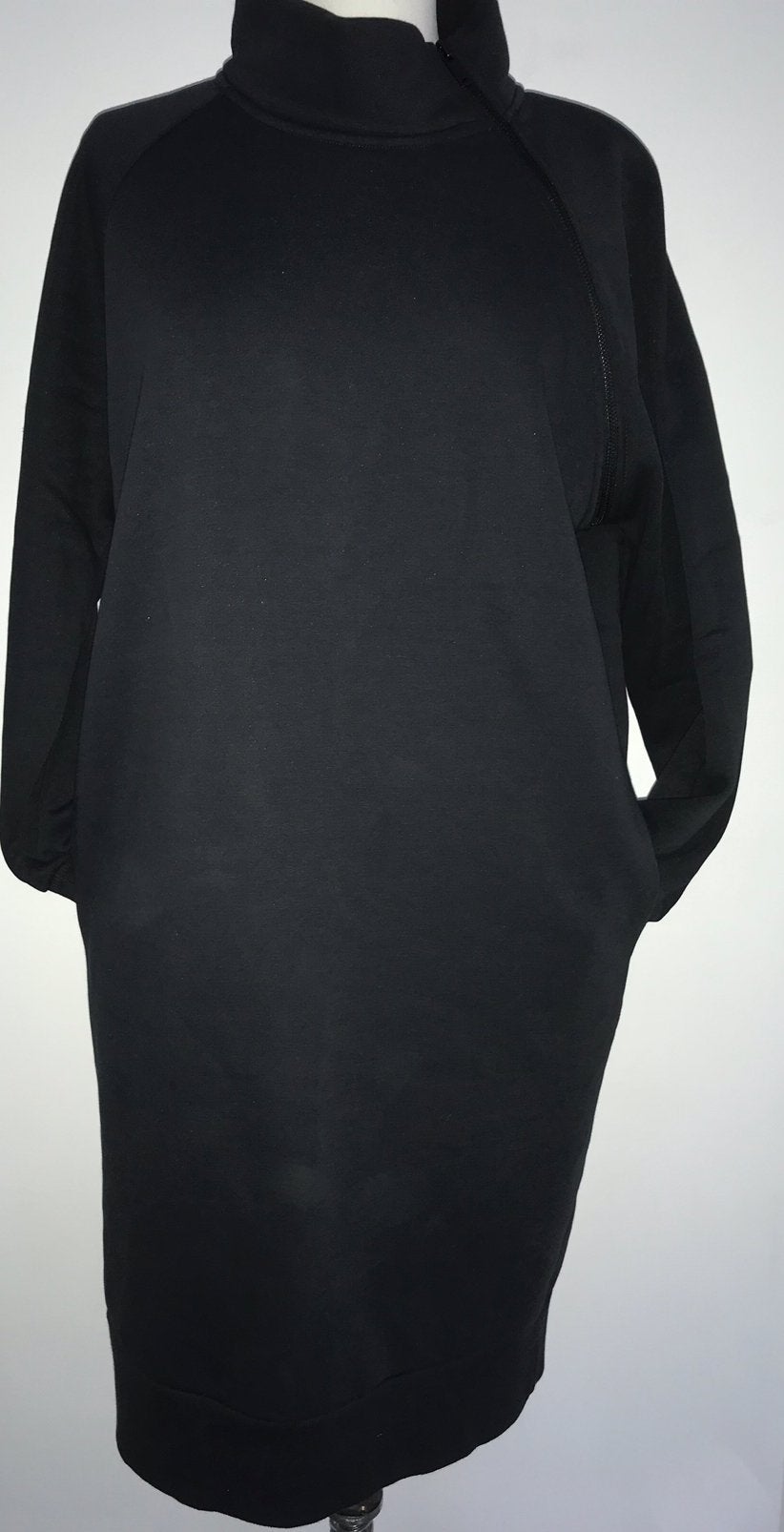 Yaya lange sweater jurk, antraciet, Ophalen of Verzenden, Nieuw, Grijs, Onder de knie
