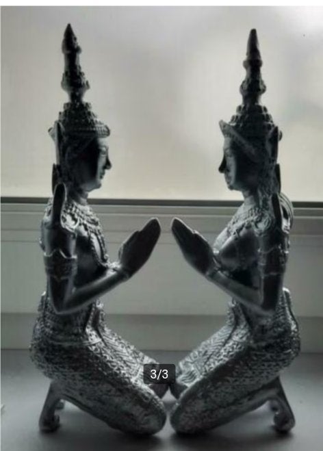 Boeddha,Buddha,Teppanom,Thai,Tempelwachters,Thailand,,,,, Huis en Inrichting, Woonaccessoires | Boeddhabeelden, Ophalen of Verzenden