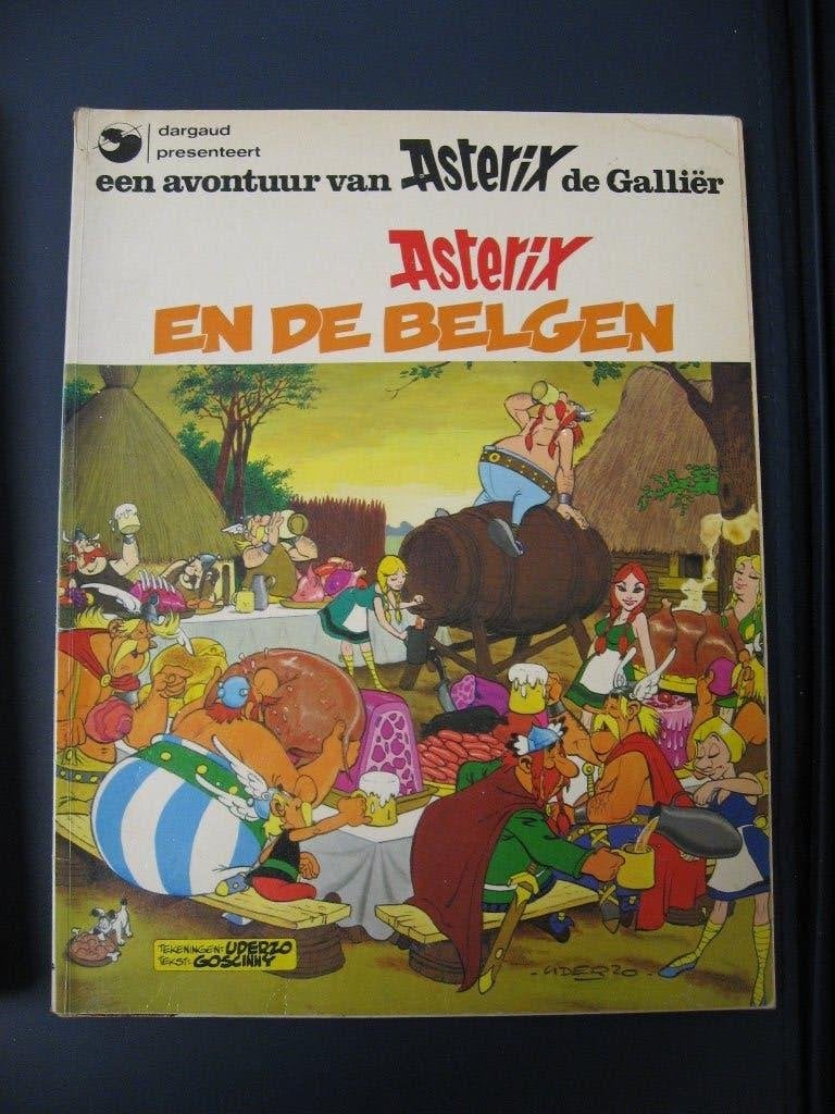 Asterix en de Belgen. 1981, Boeken, Stripboeken, Eén stripboek, Ophalen of Verzenden, Gelezen