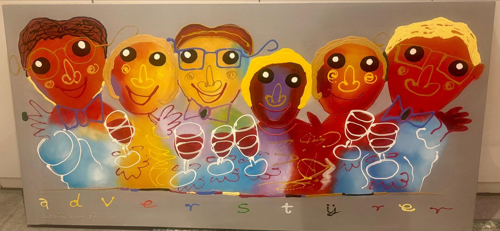 Schilderij / Kunstwerk Ad Verstijnen, Ophalen of Verzenden
