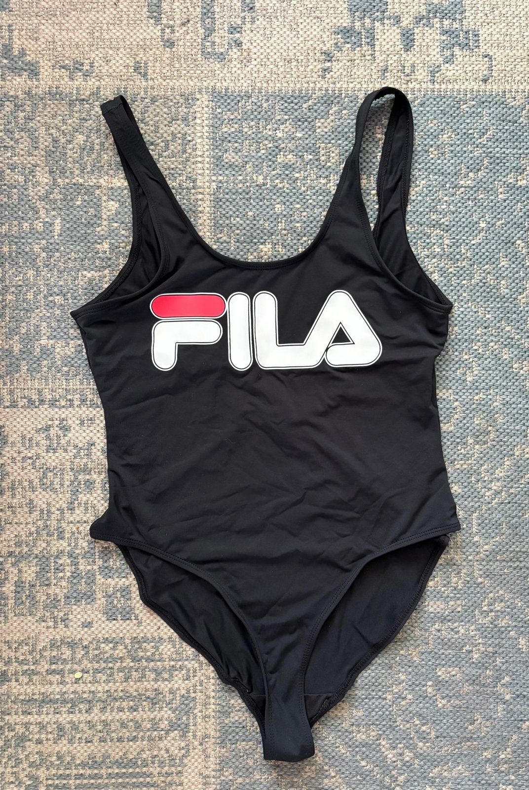 Fila Badpak Zwart Maat M, Ophalen of Verzenden, Zo goed als nieuw, Zwart, Badpak