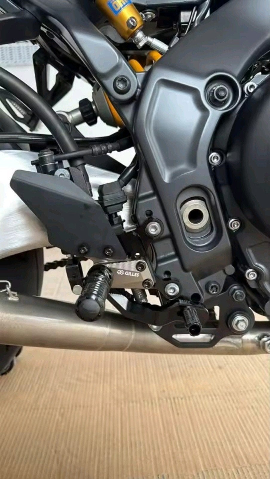 Gilles rearset / rem- schakelset Yamaha MT-09 2021 - 2026, Ophalen of Verzenden