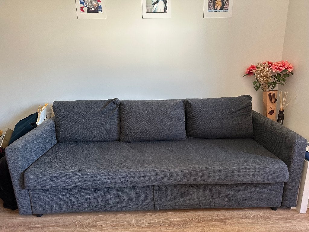 IKEA FRIHETEN Sofa Bed - Dark Grey, Ophalen