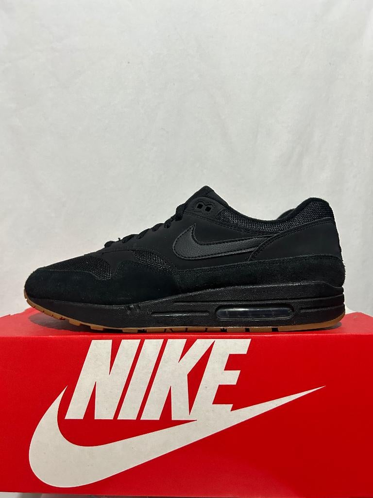 NIEUW! Maat 47 - Nike Air Max 1 Black Gum