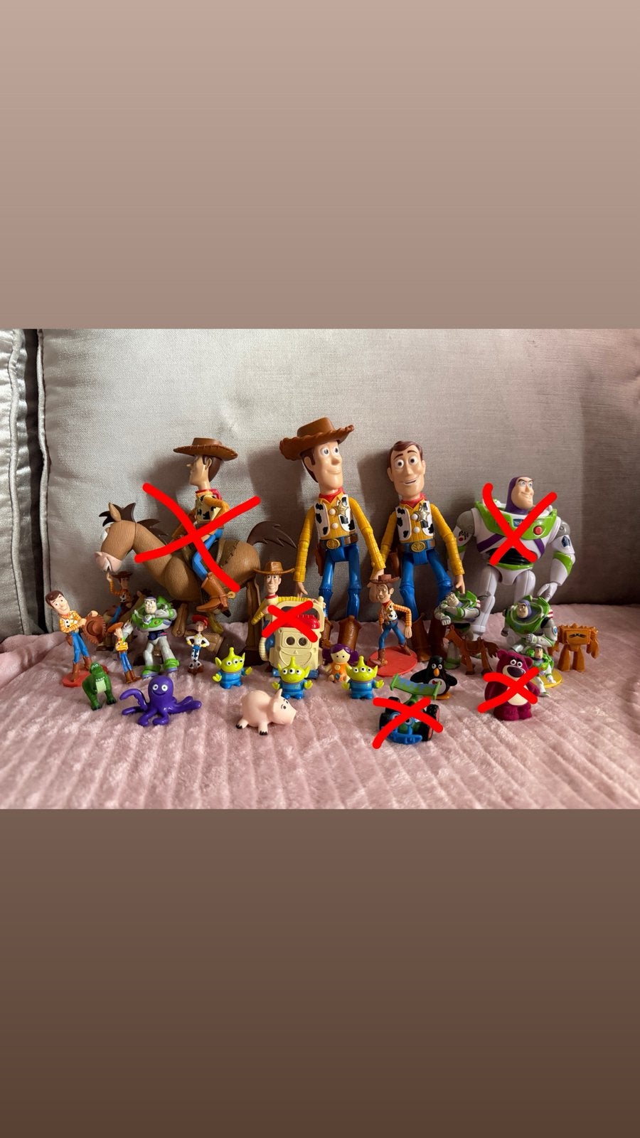 Grote set Toy Story figuren - Woody, Buzz en meer!, Ophalen of Verzenden, Gebruikt, Jongen of Meisje