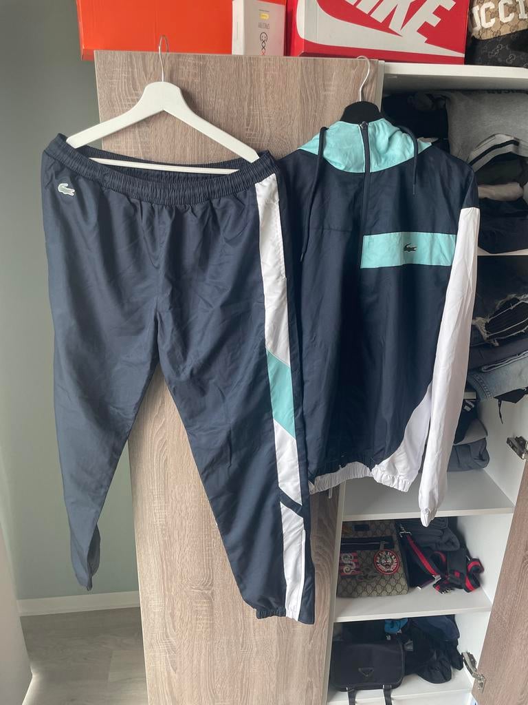Lacoste trainingspak, Blauw, Nieuw, Overige maten, Ophalen of Verzenden