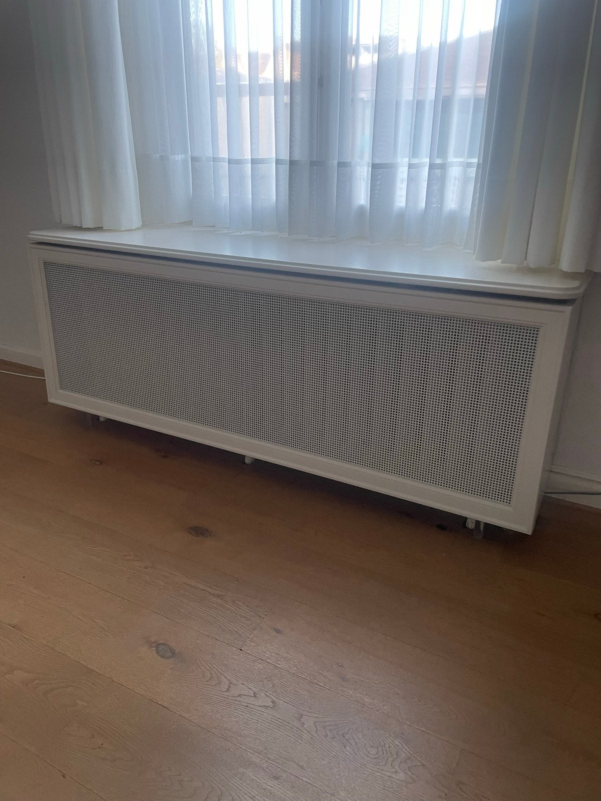 Op maat gemaakte houten lambrisering, Ophalen of Verzenden, Zo goed als nieuw, Wit, Hout