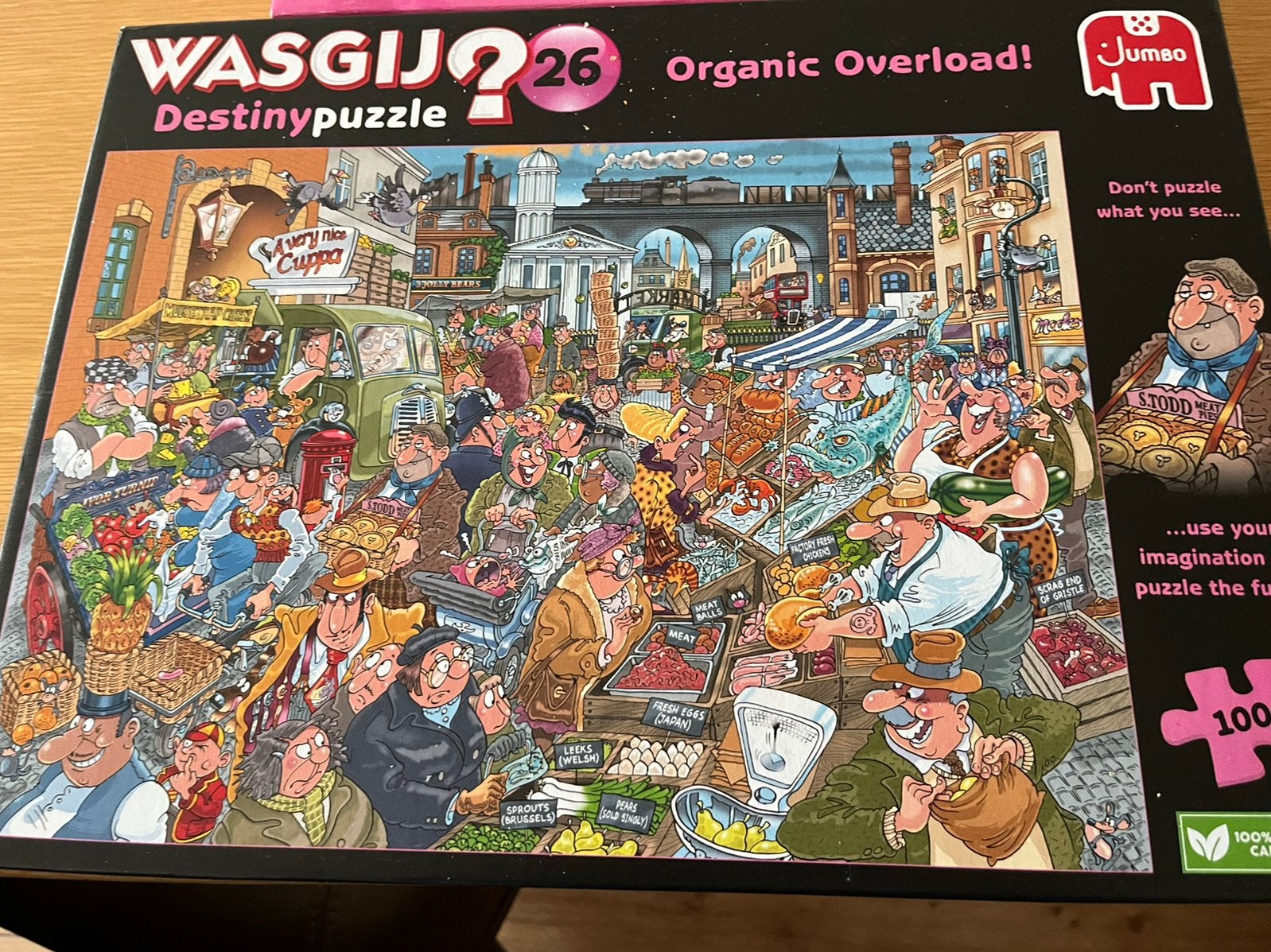 Wasgij puzzels, Ophalen, 500 t/m 1500 stukjes, Zo goed als nieuw