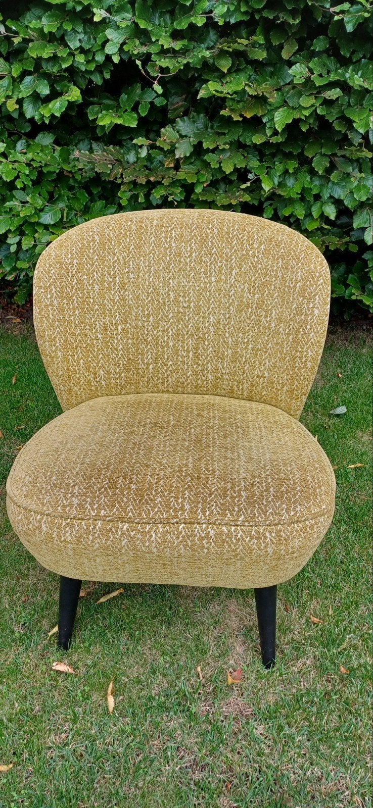 WOOOD fauteuil, okergeel,, Ophalen, Gebruikt, Overige kleuren, Eén