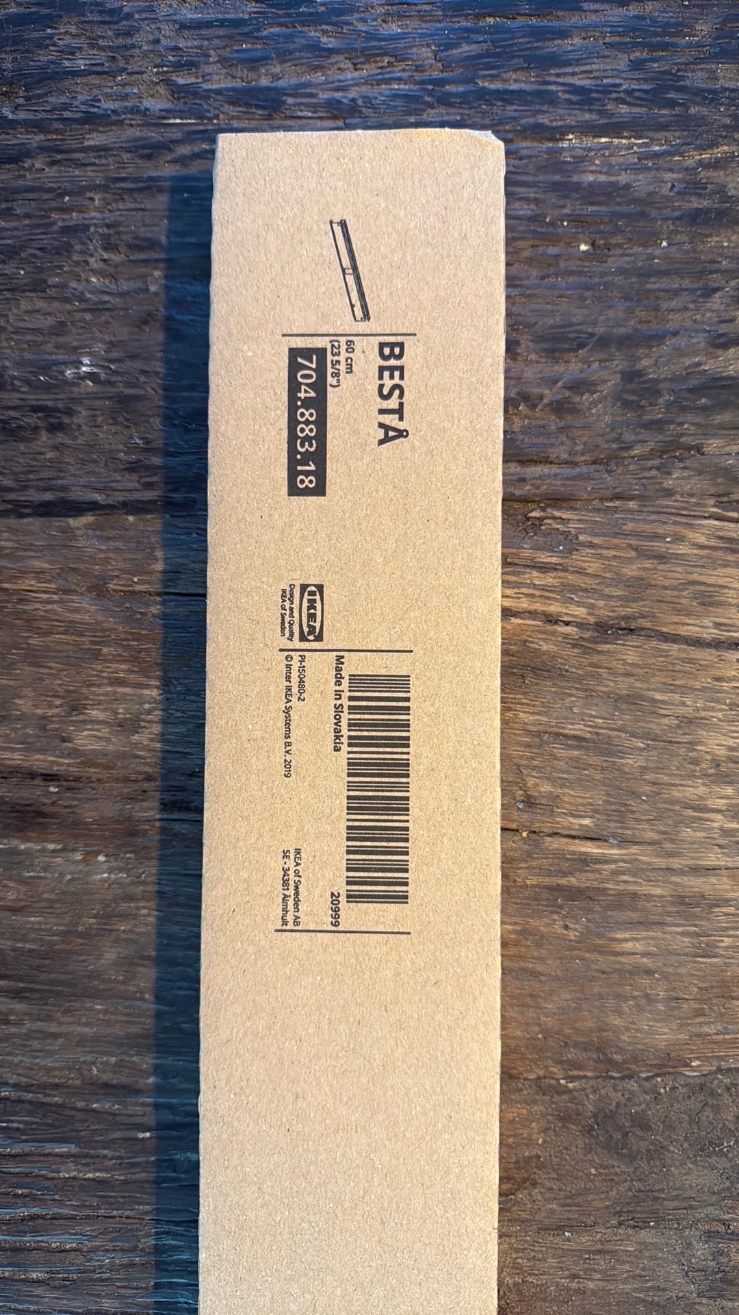 Te koop 12 x Ikea wand rails, Ophalen of Verzenden, Nieuw