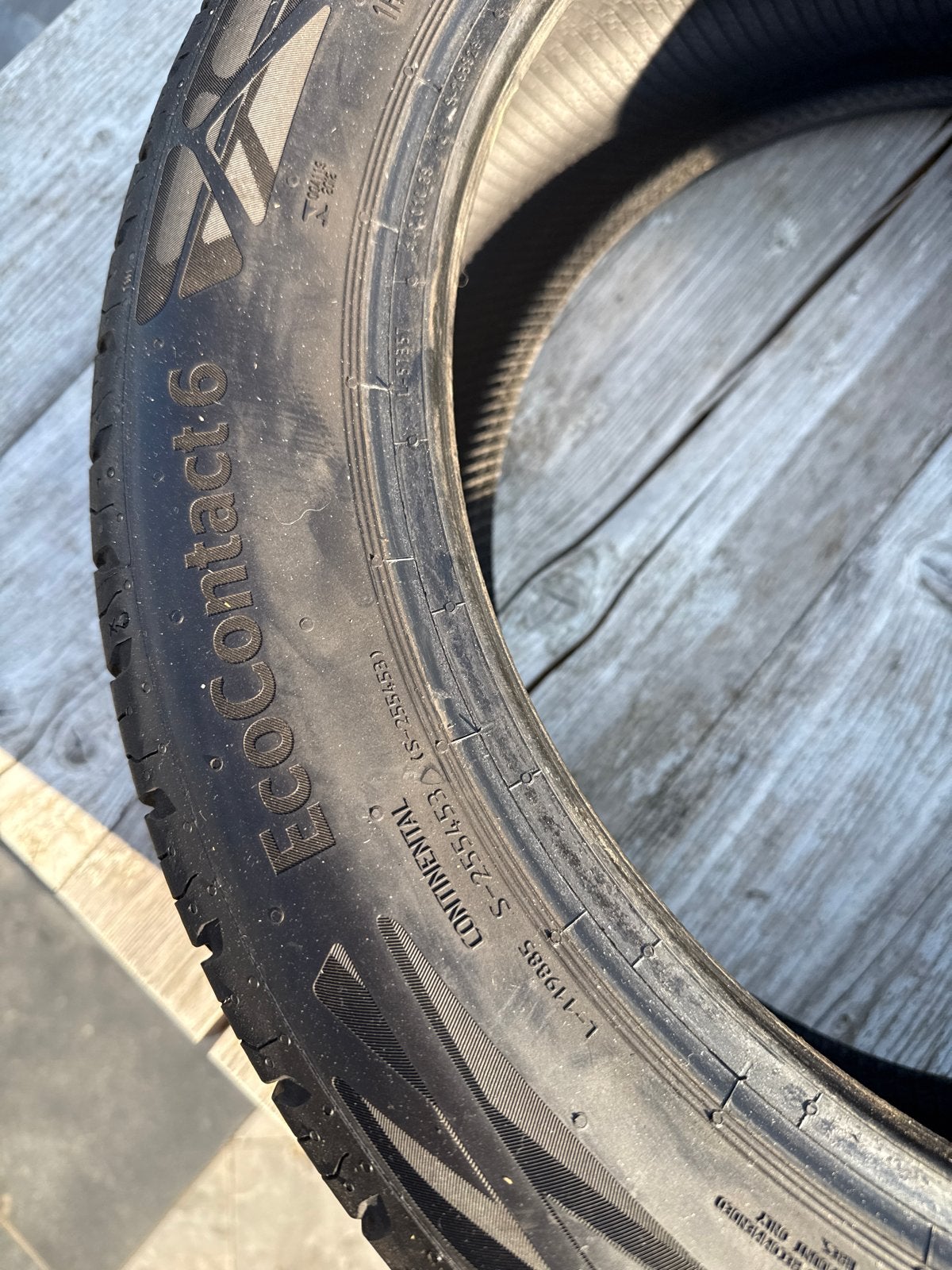 Continental EcoContact 6 Zomerband 235/45 R18 94W, Auto-onderdelen, Banden en Velgen, Ophalen, 18 inch, Gebruikt, 235 mm