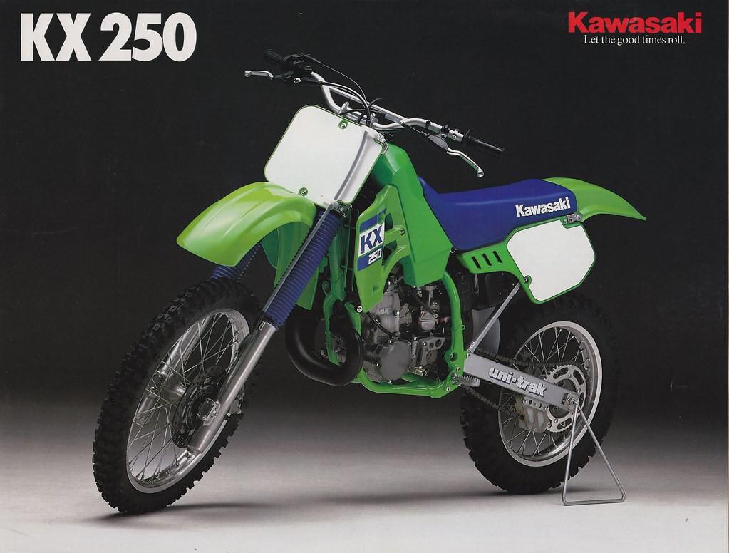 Kawasaki kx 250 500 crossmotor 1987 1988 1989 tank gezocht, Motoren, Onderdelen | Kawasaki, Ophalen of Verzenden