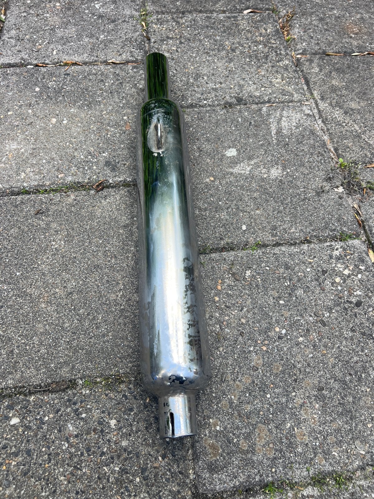 Oldtimer uitlaat BSA Norton Matchless - Campbell, Ophalen of Verzenden, Gebruikt