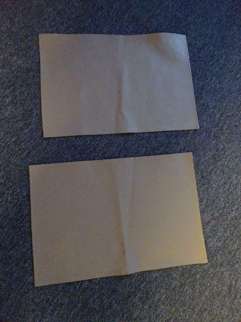 ( nr. 135 )  placemat, Ophalen of Verzenden, Placemat, Gebruikt, Leer