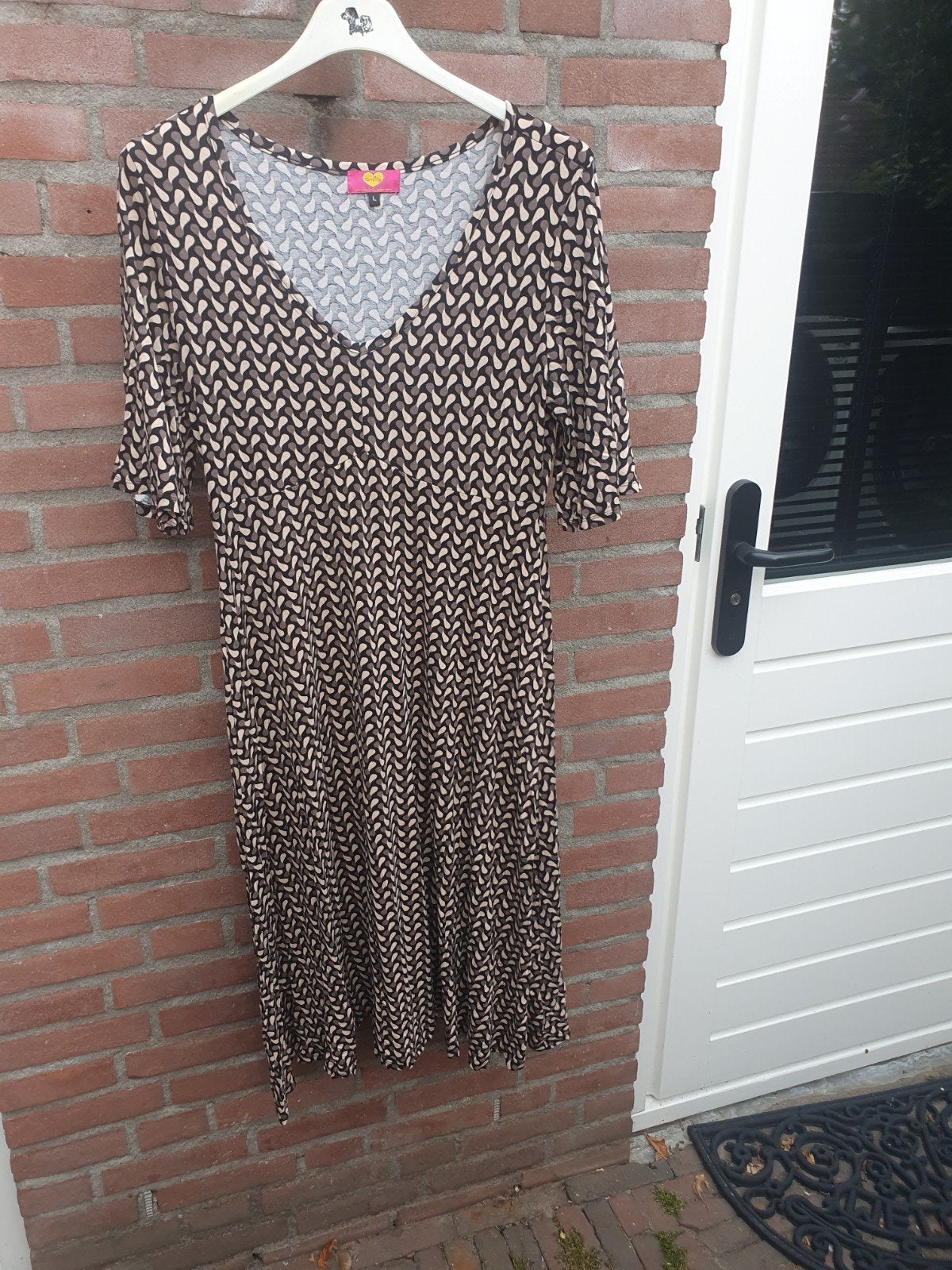 Te koop Tantilly jurk maat L, Maat 38/40 (M), Zwart, Ophalen of Verzenden, Gedragen