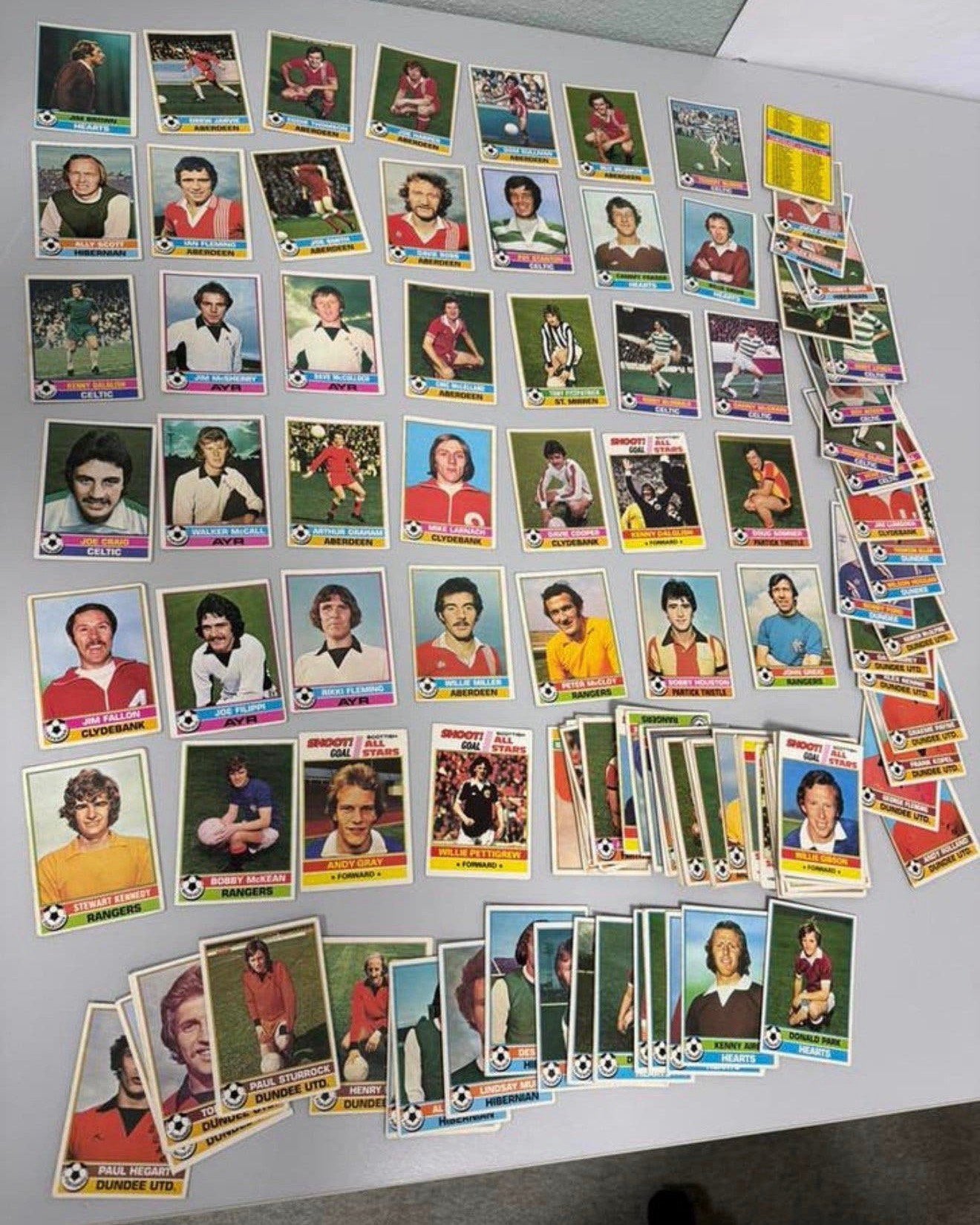 1977 Topps Voetbalplaatjes 150 stuks Vintage soccer Cards, Verzamelen, Buitenlandse clubs, P, P, P