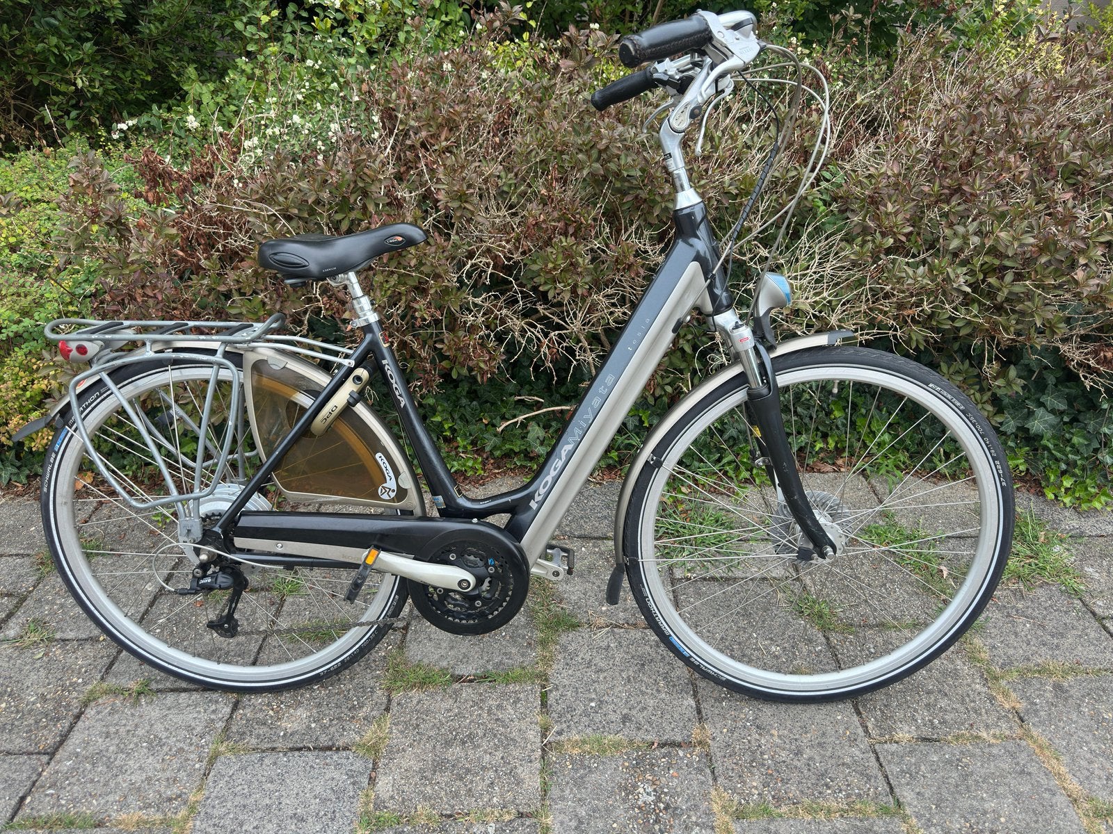 Koga miyata elektrisch fiets in nette staat km stand 1715km, Fietsen en Brommers, Zo goed als nieuw, 47 tot 51 cm, 50 km per accu of meer
